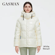 Women's luxury Personality Waterproof parka jacket