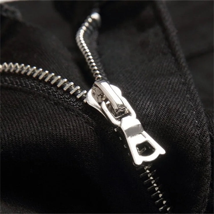 EH·MD® Diamond Embroidered  Cotton Stretch Denim