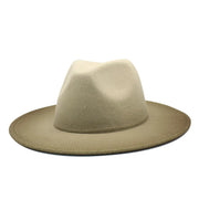 Men Classical British Wide Brim Hat