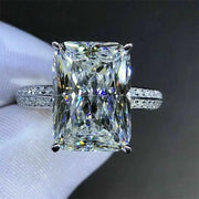 Luxury Crystal Stone Bridal Ring