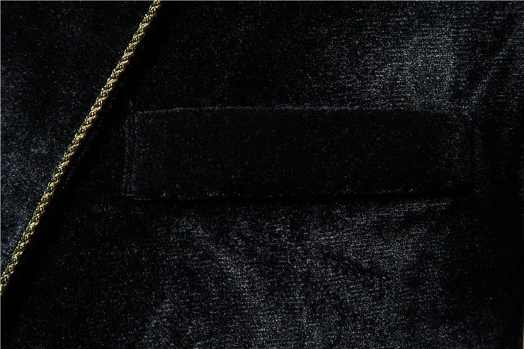 High-end Velvet party Suit