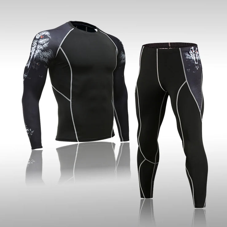 Men's  Running Quick-Drying Sportswear Compression Suit