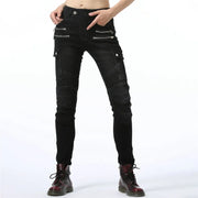 OFF-ROAD  MOTOCROSS ZIPPER DESIGN WITH PROTECTIVE GESR FOR WOMEN