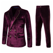 High-end Velvet party Suit