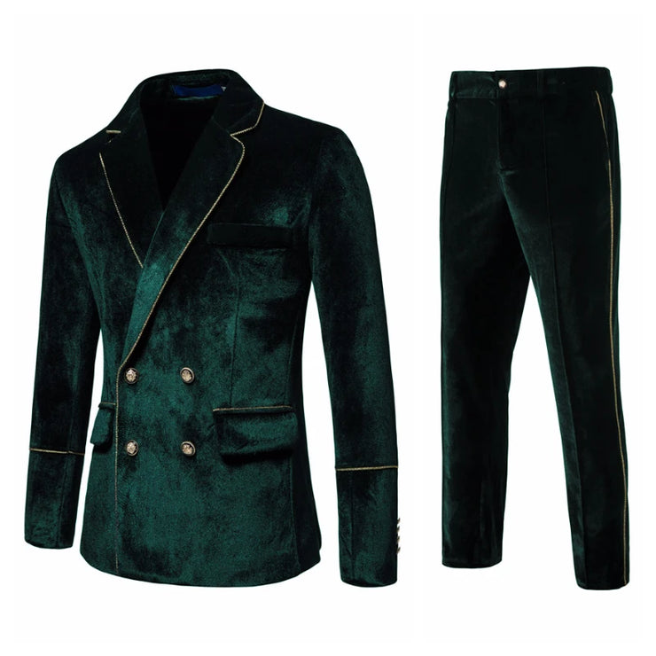 High-end Velvet party Suit
