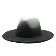 Men Classical British Wide Brim Hat