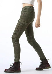 OFF-ROAD  MOTOCROSS ZIPPER DESIGN WITH PROTECTIVE GESR FOR WOMEN