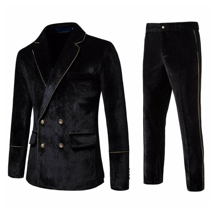 High-end Velvet party Suit