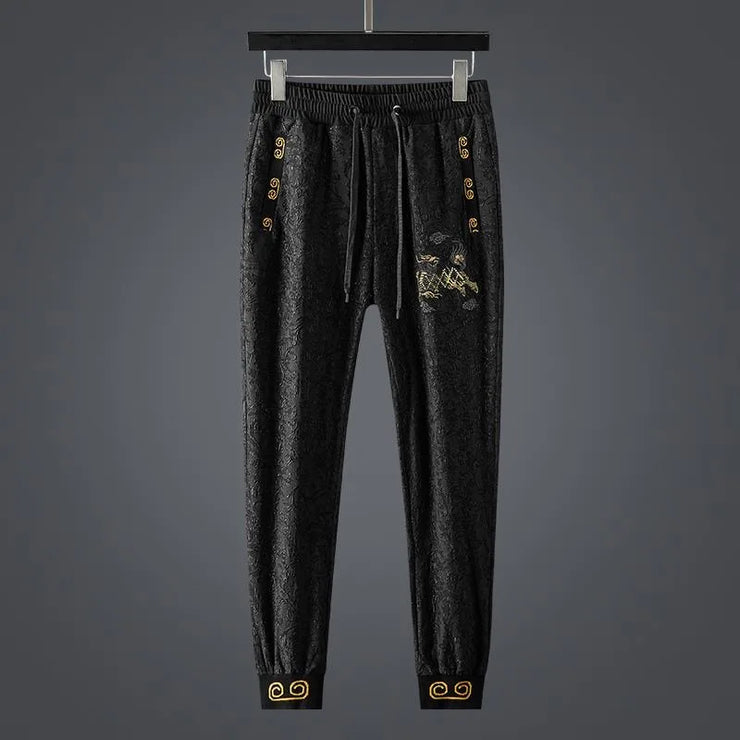 High end Chinese Style Embroidered Kirin Tracksuit