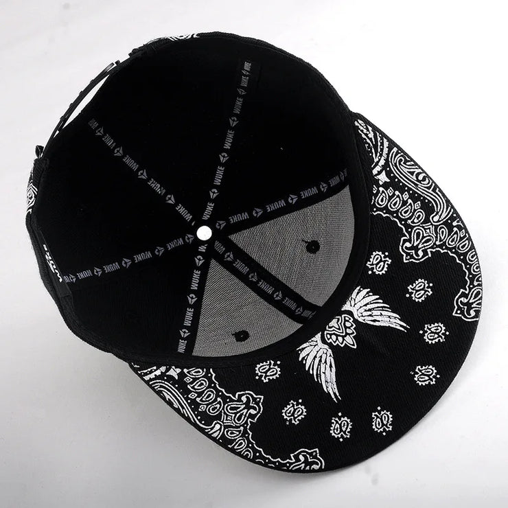 New Snapback Embroidery Adjustable Hat
