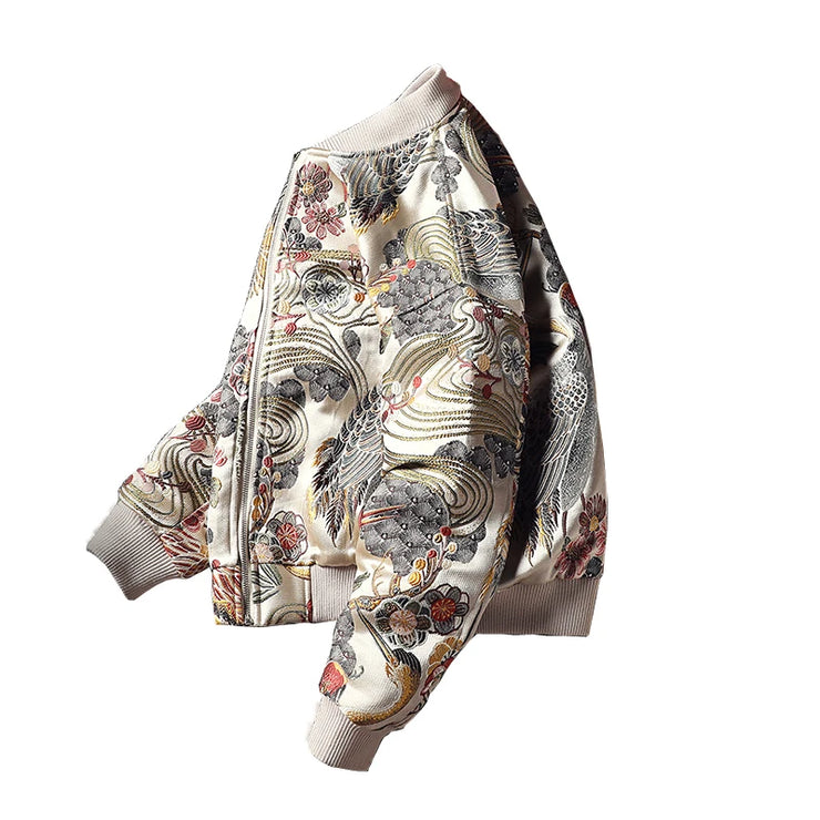 Designer print Embroidered Jacket