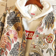 Designer print Embroidered Jacket