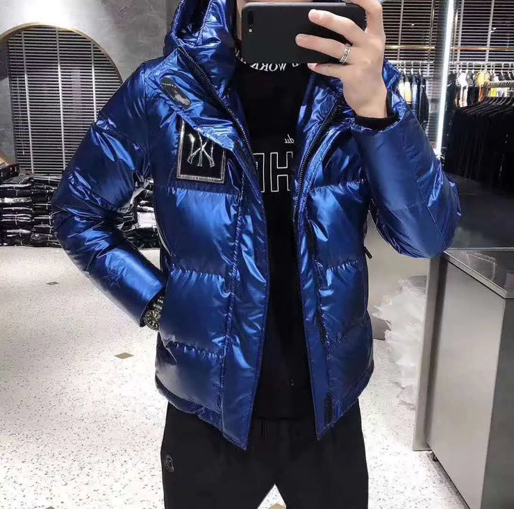 Men's premium velvet plufy jacket