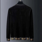 Thick velvet embroidery Track suit