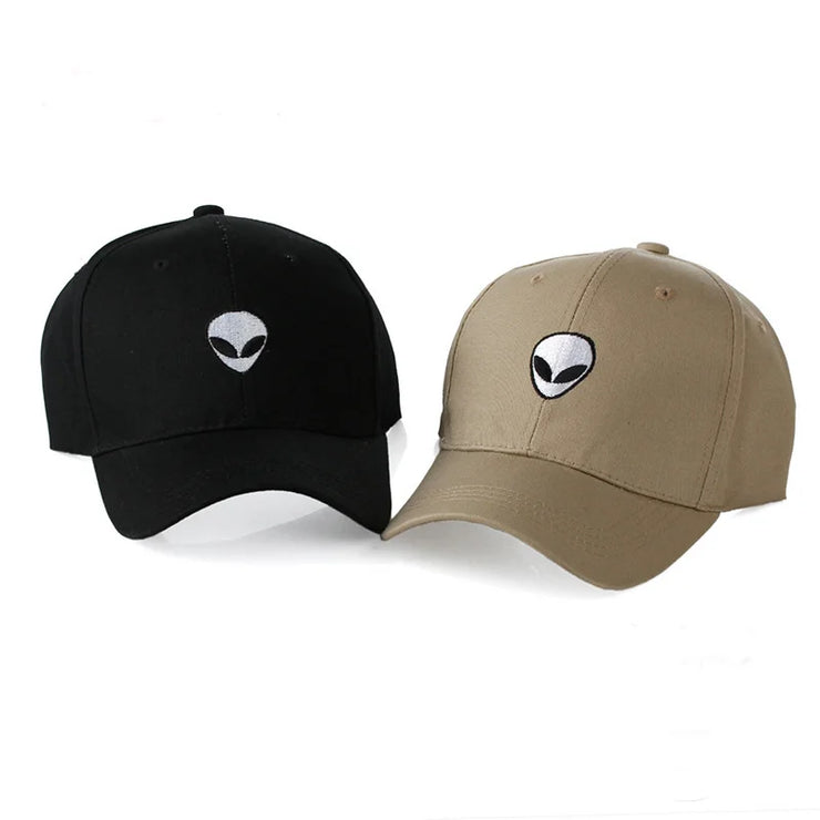 Simplicity Alien Embroidered Baseball Cap