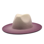 Men Classical British Wide Brim Hat