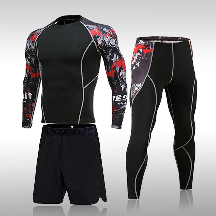 Men's  Running Quick-Drying Sportswear Compression Suit