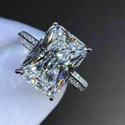 Luxury Crystal Stone Bridal Ring