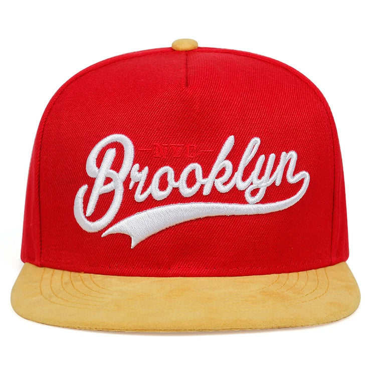 New BROOKLYN letter embroidery Universal Cap