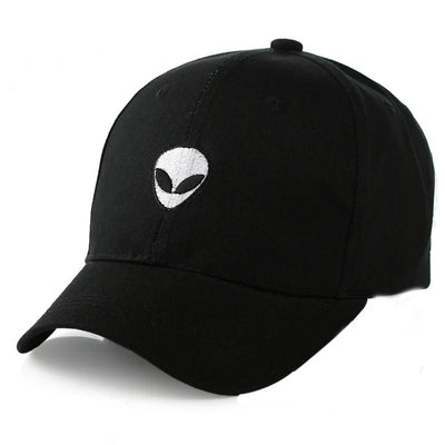 Simplicity Alien Embroidered Baseball Cap