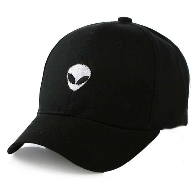 Simplicity Alien Embroidered Baseball Cap
