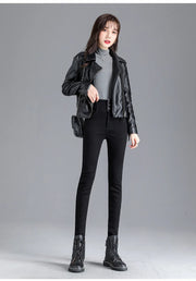 Thick Fleece High-waist Warm Skinny thick jeans