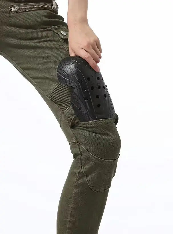 OFF-ROAD  MOTOCROSS ZIPPER DESIGN WITH PROTECTIVE GESR FOR WOMEN