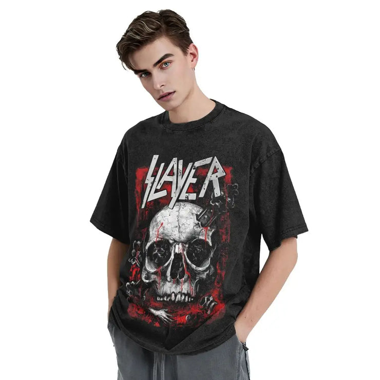 Washed Slayers Tour 91 Eagle T-Shirt