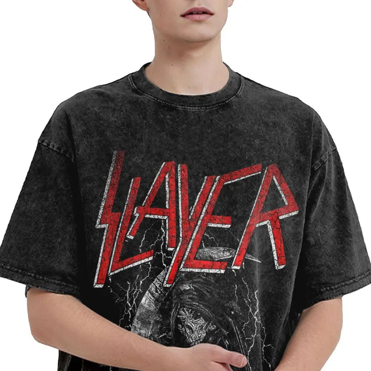 Washed Slayers Tour 91 Eagle T-Shirt