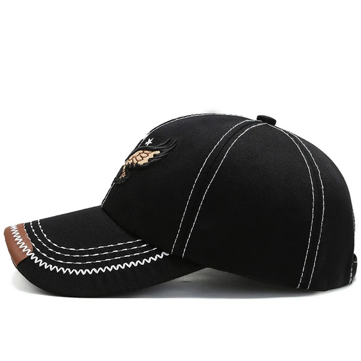 Eagle Embroidered Men's Hat