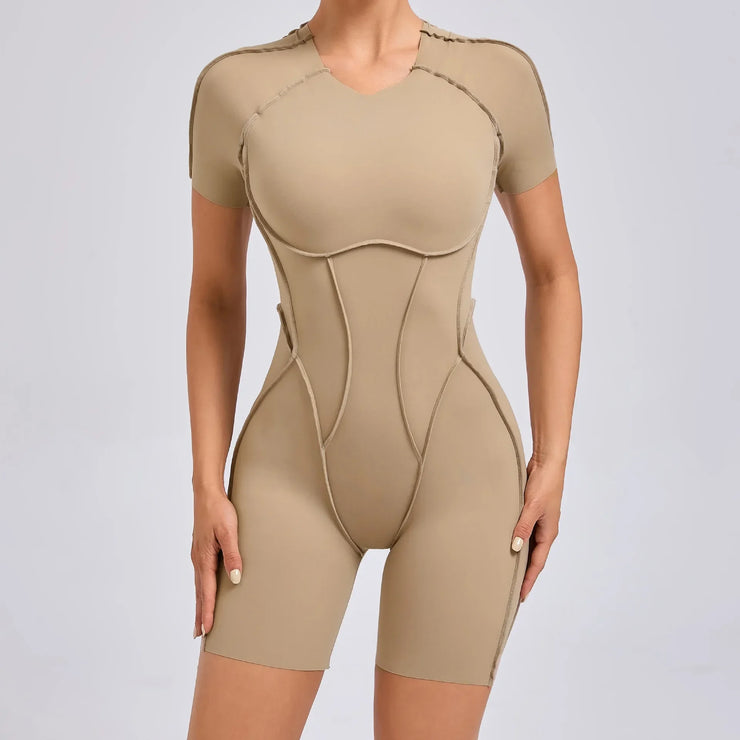 Sports Overalls Padding Sporty Jumpsuit