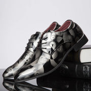 DESIGNER BRAND PATENT LEATHER SHOES