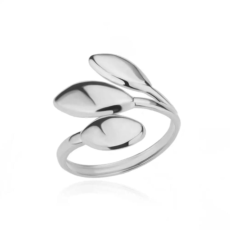 Luxury Double Bead Ball Ring  by DARK