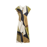 Woman Elegant Short Sleeve Party Dress