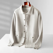 Long Sleeve Knitted Business Casual Wool Sweater