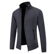 Winter Casual Slim Zipper Cardigans Knitting Jacket