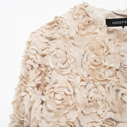 Women's Long Sleeve Flower Decorative Jacket