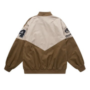 new American retro high street motorcycle jacket