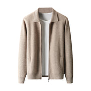 casual knitted cotton jacked jacket