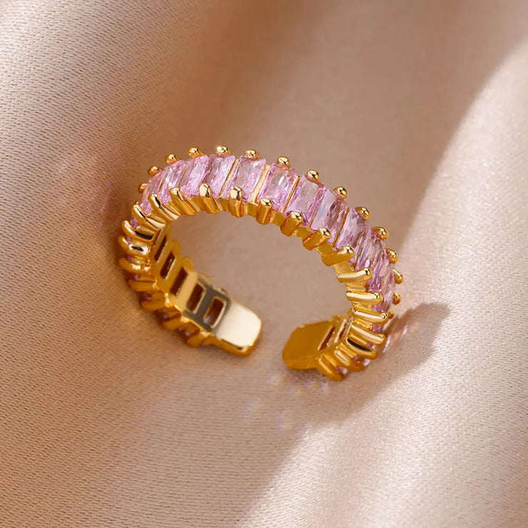Luxury Cubic Zircon Rings for Women
