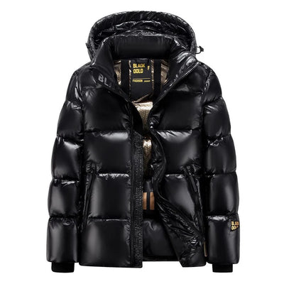 Duck With Hood Puffer Luxury Down Coat