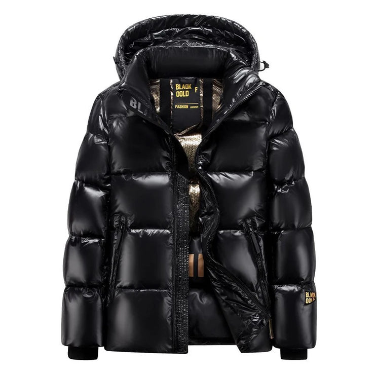 Duck With Hood Puffer Luxury Down Coat