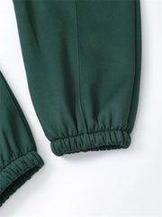 Autumn Women's o neck track suit
