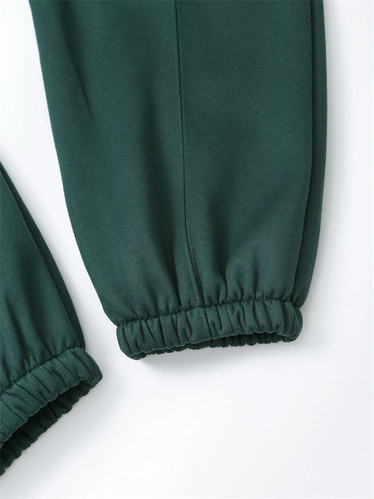 Autumn Women's o neck track suit