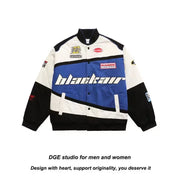 new American retro high street motorcycle jacket