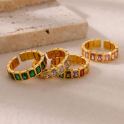 Luxury Cubic Zircon Rings for Women