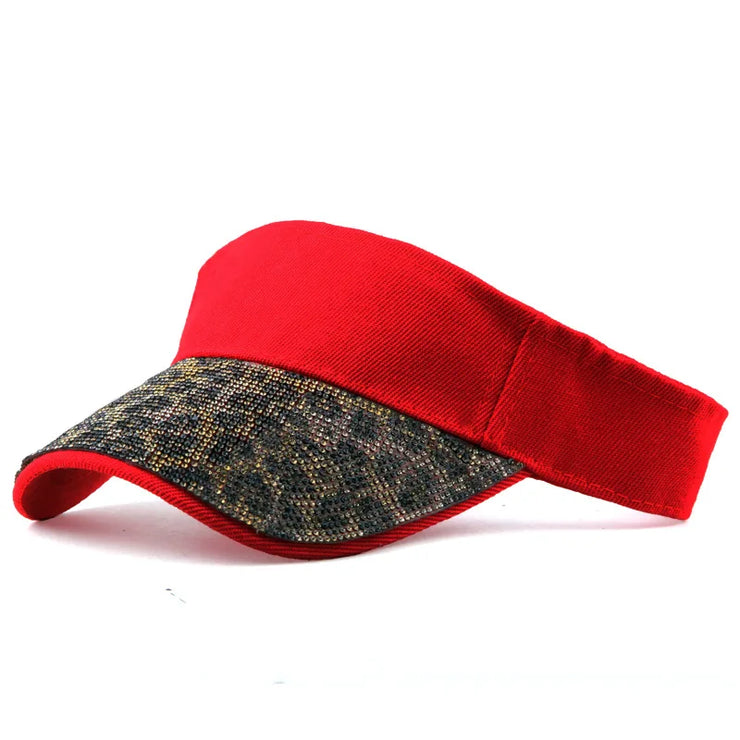 Women's Diamond Inlaid Hollow Hat