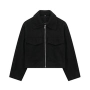 Luxury Will Vintage Lapel Neck Long Sleeve Jacket