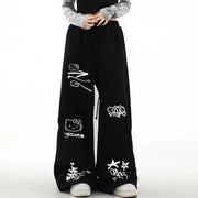 American street hip-hop jazz graffiti hanging denim