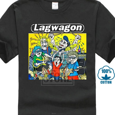 Lagwagon Tour Punk Rock Band T Shirt